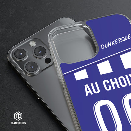 Coque foot DUNKERQUE personnalisable - TEAMCOQUES