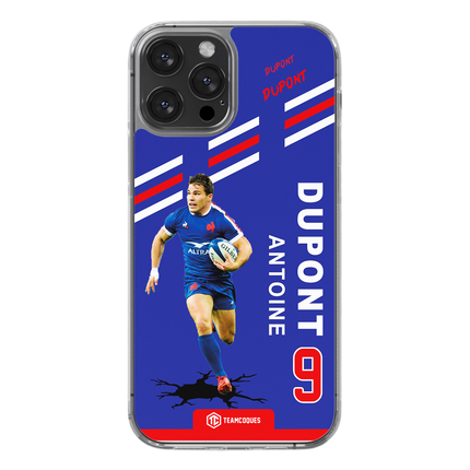 Coque joueur ANTOINE DUPONT XV FRANCE - TEAMCOQUES