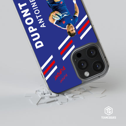 Coque joueur ANTOINE DUPONT XV FRANCE - TEAMCOQUES