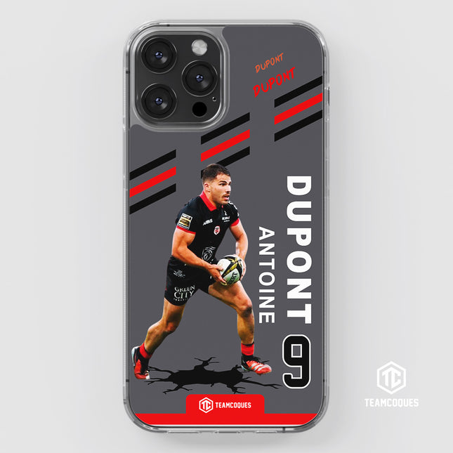 Coque joueur ANTOINE DUPONT TOULOUSE - TEAMCOQUES