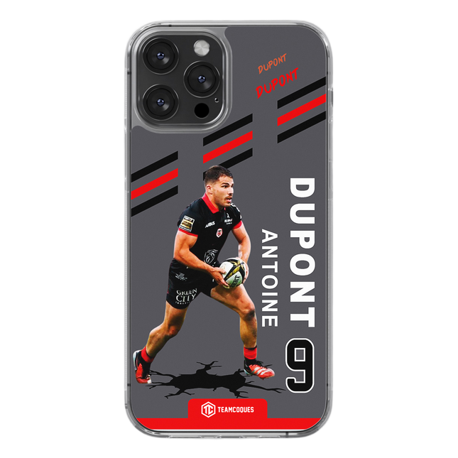 Coque joueur ANTOINE DUPONT TOULOUSE - TEAMCOQUES