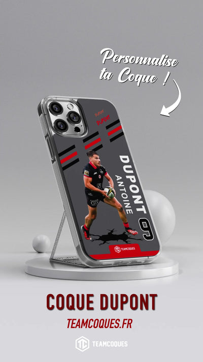 Vidéo Coque joueur ANTOINE DUPONT TOULOUSE - TEAMCOQUES