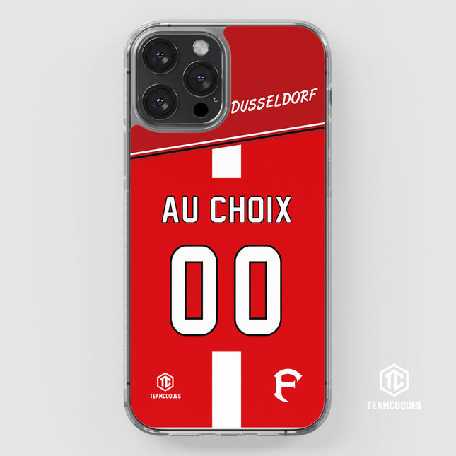 Coque foot DUSSELDORF personnalisable - TEAMCOQUES