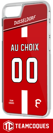Coque foot DUSSELDORF personnalisable - TEAMCOQUES