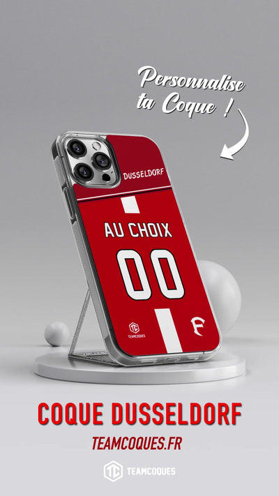 Vidéo Coque foot DUSSELDORF personnalisable - TEAMCOQUES