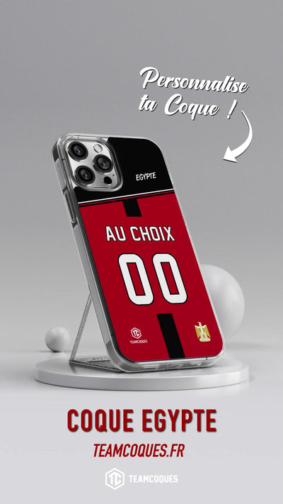 Vidéo Coque foot EGYPTE personnalisable - TEAMCOQUES