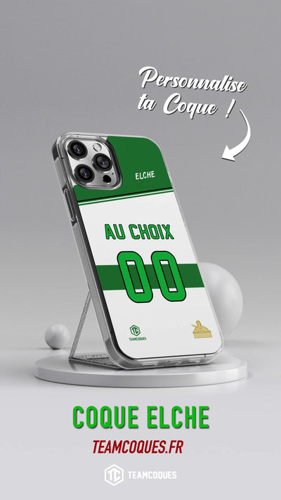 Vidéo Coque foot ELCHE personnalisable - TEAMCOQUES