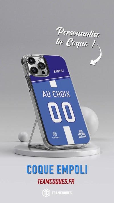 Vidéo Coque foot EMPOLI personnalisable - TEAMCOQUES