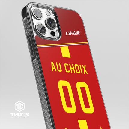 Coque foot ESPAGNE personnalisable - TEAMCOQUES