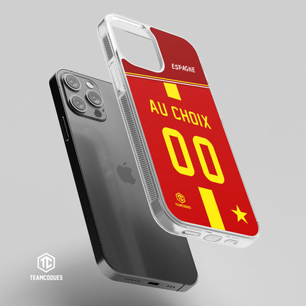 Coque foot ESPAGNE personnalisable - TEAMCOQUES