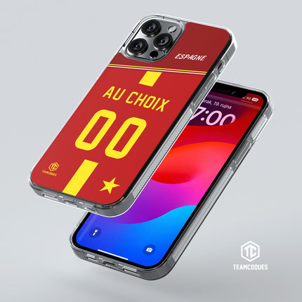 Coque foot ESPAGNE personnalisable - TEAMCOQUES