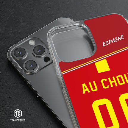 Coque foot ESPAGNE personnalisable - TEAMCOQUES