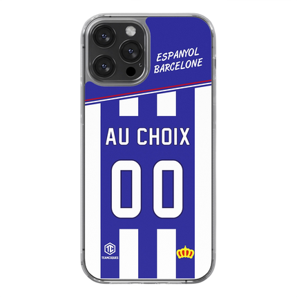 Coque foot ESPANYOL BARCELONE personnalisable - TEAMCOQUES