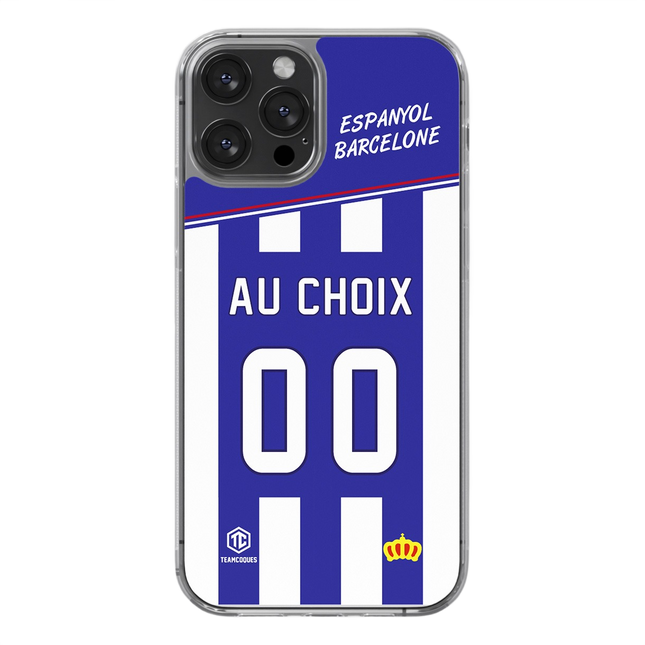 Coque foot ESPANYOL BARCELONE personnalisable - TEAMCOQUES