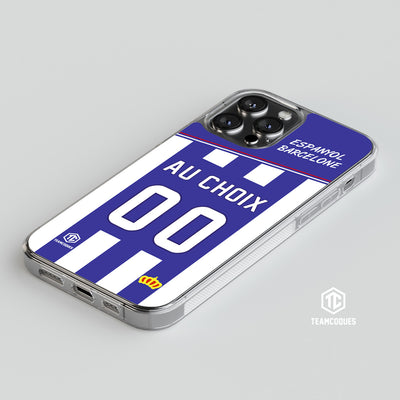 Coque foot ESPANYOL BARCELONE personnalisable - TEAMCOQUES