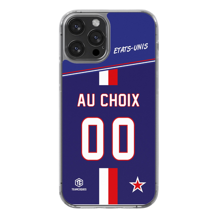Coque foot ETATS-UNIS personnalisable - TEAMCOQUES