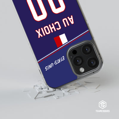 Coque foot ETATS-UNIS personnalisable - TEAMCOQUES