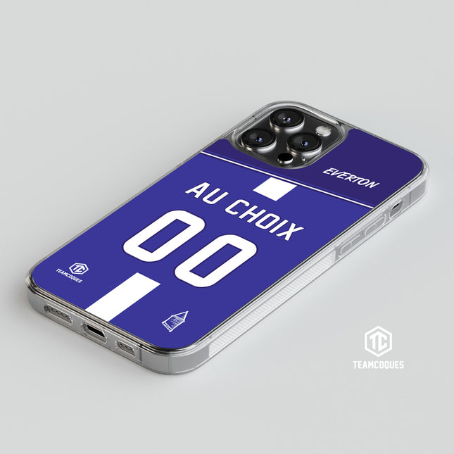 Coque foot EVERTON personnalisable - TEAMCOQUES