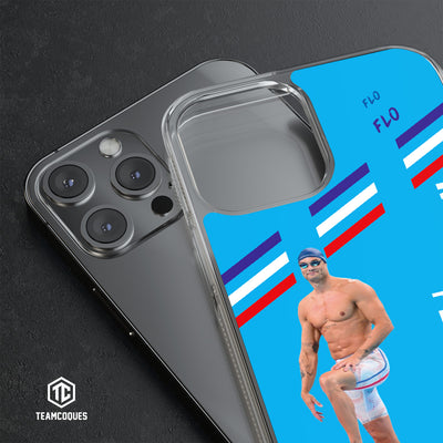 Coque joueur FLORENT MANAUDOU NATATION JO - TEAMCOQUES