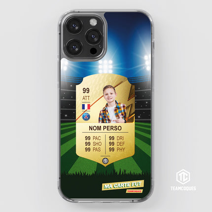 Coque design CARTE FIFA FUT 01 personnalisable - TEAMCOQUES