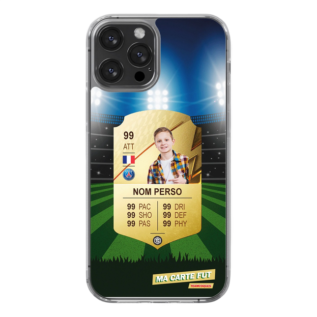 Coque design CARTE FIFA FUT 01 personnalisable - TEAMCOQUES