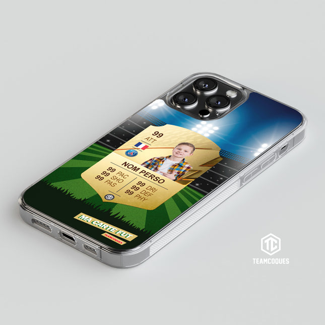 Coque design CARTE FIFA FUT 01 personnalisable - TEAMCOQUES