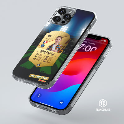 Coque design CARTE FIFA FUT 01 personnalisable - TEAMCOQUES