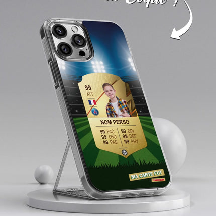 Vidéo Coque design CARTE FIFA FUT 01 personnalisable - TEAMCOQUES