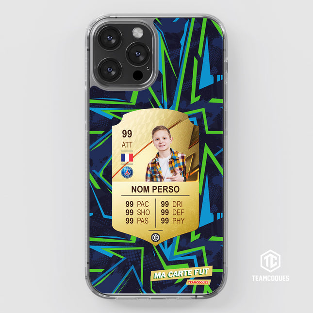 Coque design CARTE FIFA FUT 02 personnalisable - TEAMCOQUES