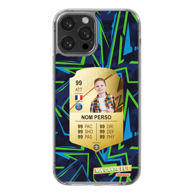 Coque design CARTE FIFA FUT 02 personnalisable - TEAMCOQUES