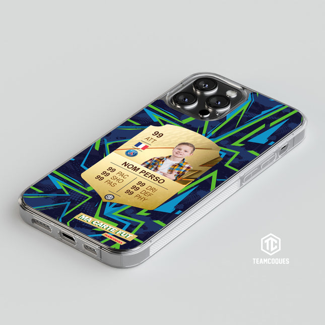 Coque design CARTE FIFA FUT 02 personnalisable - TEAMCOQUES