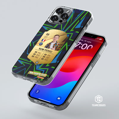 Coque design CARTE FIFA FUT 02 personnalisable - TEAMCOQUES