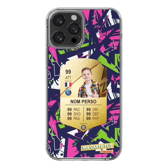 Coque design CARTE FIFA FUT 03 personnalisable - TEAMCOQUES