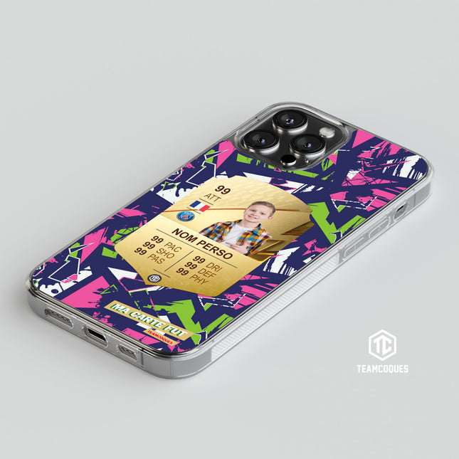 Coque design CARTE FIFA FUT 03 personnalisable - TEAMCOQUES