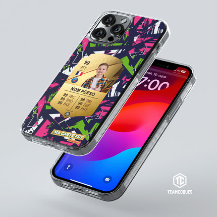 Coque design CARTE FIFA FUT 03 personnalisable - TEAMCOQUES