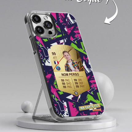 Vidéo Coque design CARTE FIFA FUT 03 personnalisable - TEAMCOQUES
