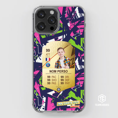 Coque design CARTE FIFA FUT 03 personnalisable - TEAMCOQUES