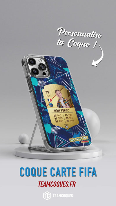 Vidéo Coque design CARTE FIFA FUT 05 personnalisable - TEAMCOQUES