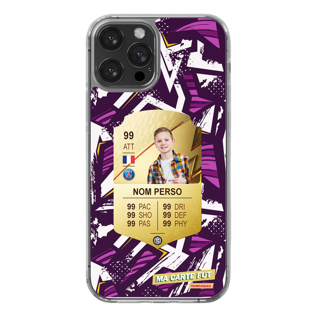 Coque design CARTE FIFA FUT 06 personnalisable - TEAMCOQUES