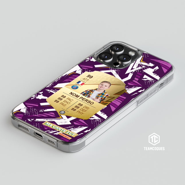Coque design CARTE FIFA FUT 06 personnalisable - TEAMCOQUES