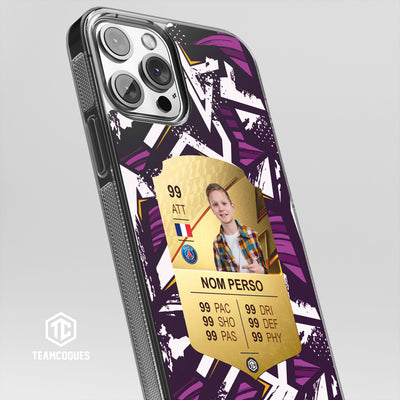 Coque design CARTE FIFA FUT 06 personnalisable - TEAMCOQUES