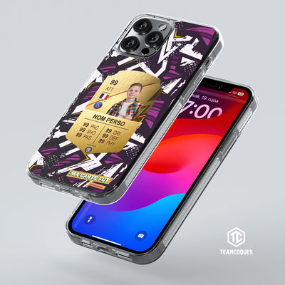 Coque design CARTE FIFA FUT 06 personnalisable - TEAMCOQUES