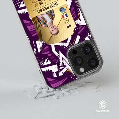Coque design CARTE FIFA FUT 06 personnalisable - TEAMCOQUES