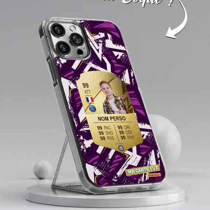 Vidéo Coque design CARTE FIFA FUT 06 personnalisable - TEAMCOQUES