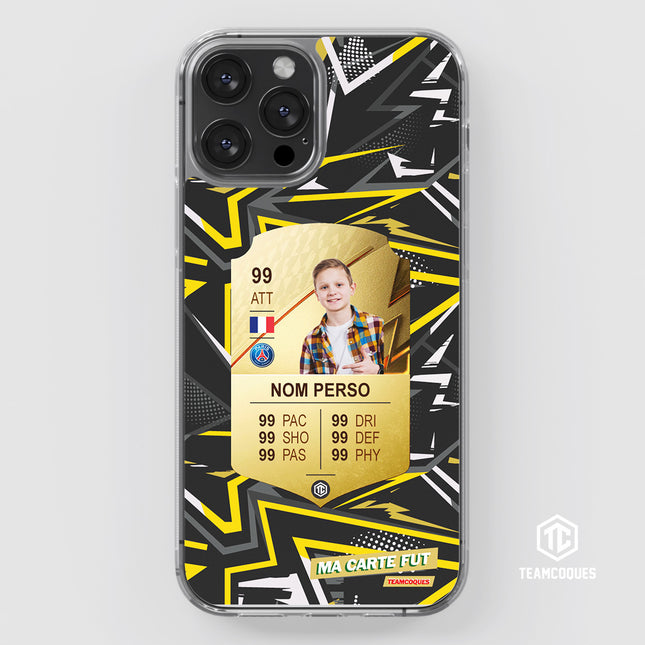 Coque design CARTE FIFA FUT 07 personnalisable - TEAMCOQUES