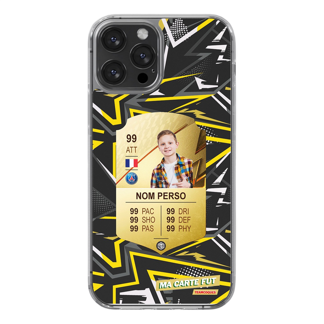 Coque design CARTE FIFA FUT 07 personnalisable - TEAMCOQUES