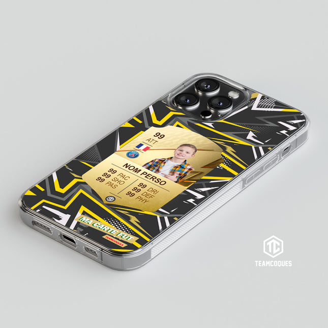 Coque design CARTE FIFA FUT 07 personnalisable - TEAMCOQUES