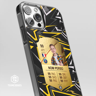 Coque design CARTE FIFA FUT 07 personnalisable - TEAMCOQUES
