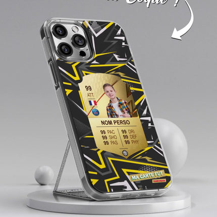 Vidéo Coque design CARTE FIFA FUT 07 personnalisable - TEAMCOQUES