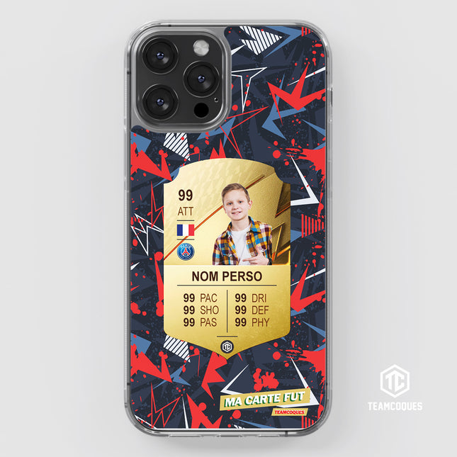 Coque design CARTE FIFA FUT 08 personnalisable - TEAMCOQUES